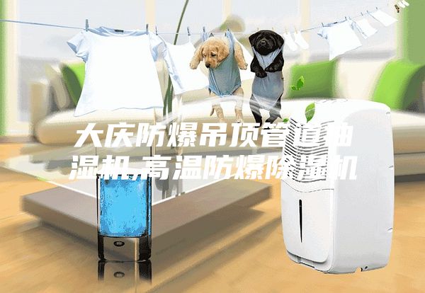 大庆防爆吊顶管道抽湿机,高温防爆除湿机