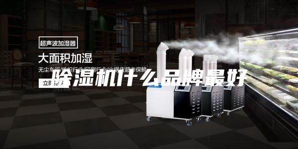 除湿机什么品牌最好