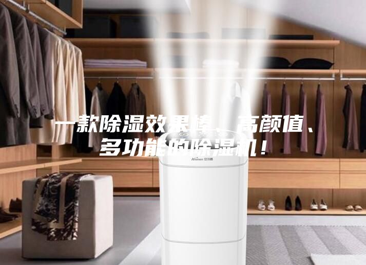 一款除湿效果棒、高颜值、多功能的除湿机!