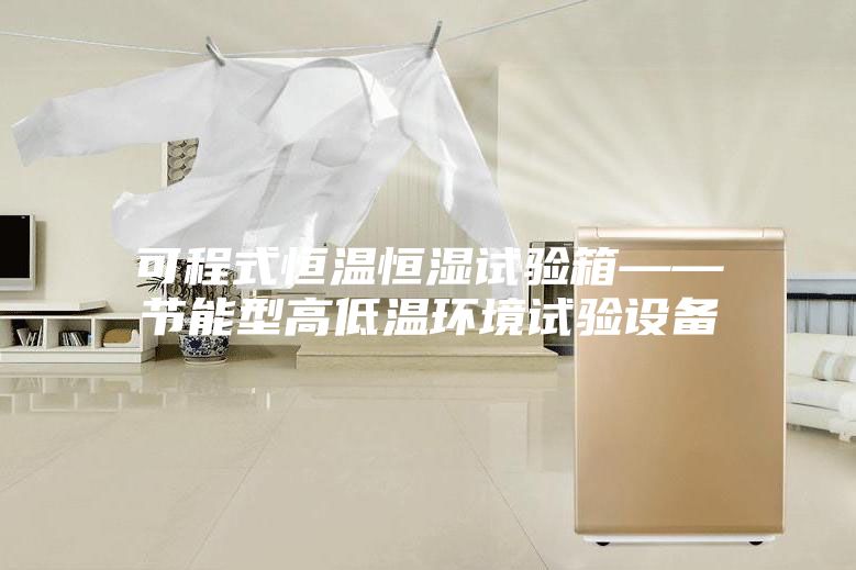 可程式恒温恒湿试验箱——节能型高低温环境试验设备