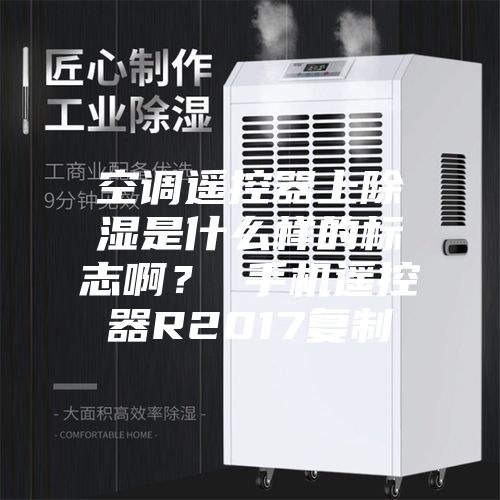 空调遥控器上除湿是什么样的标志啊？ 手机遥控器R2017复制