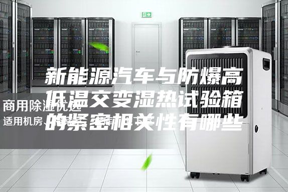 新能源汽车与防爆高低温交变湿热试验箱的紧密相关性有哪些