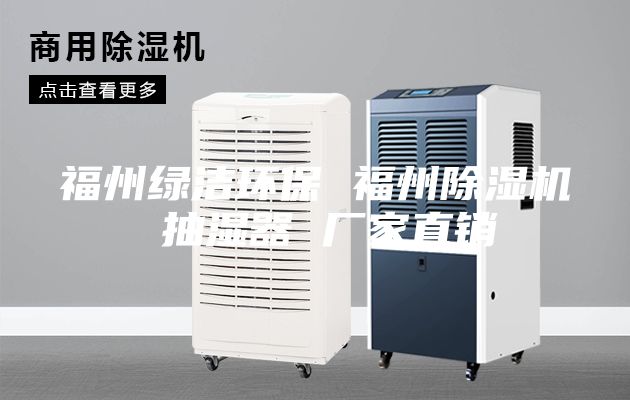 福州绿洁环保 福州除湿机 抽湿器 厂家直销
