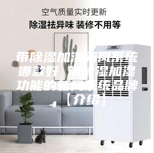 带除湿加湿新风系统哪款好 带除湿加湿功能的新风系统品牌【介绍】