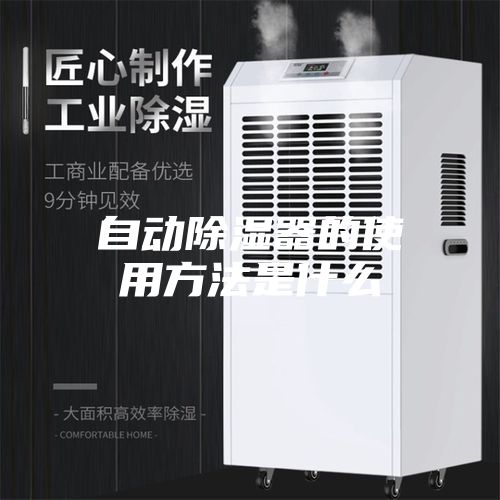 自动除湿器的使用方法是什么