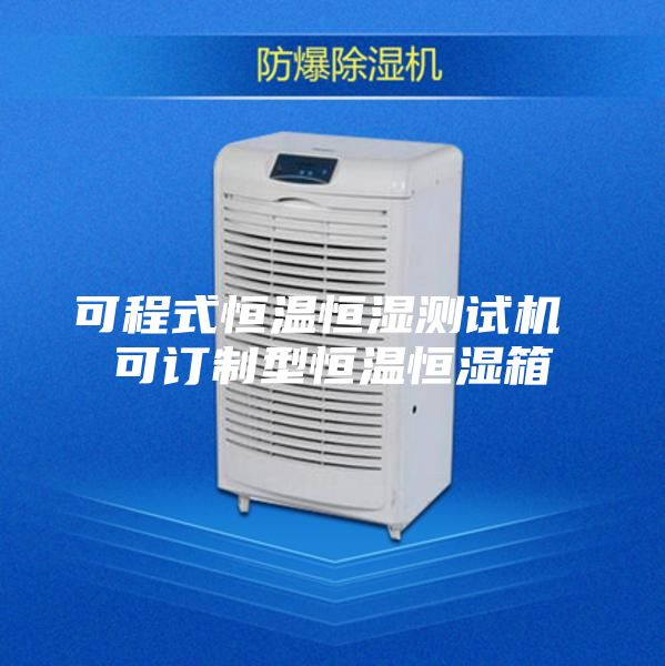 可程式恒温恒湿测试机 可订制型恒温恒湿箱