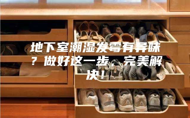 地下室潮湿发霉有异味?做好这一步,完美解决!