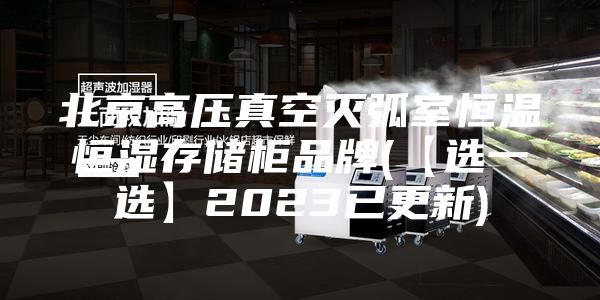 北京高压真空灭弧室恒温恒湿存储柜品牌(【选一选】2023已更新)