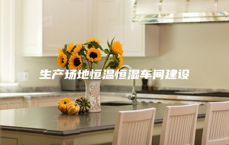 生产场地恒温恒湿车间建设
