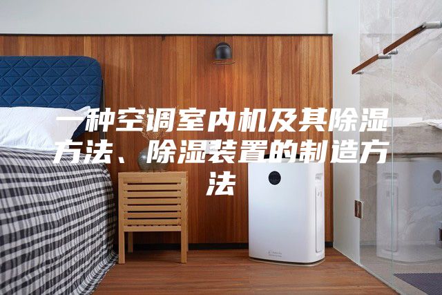 一种空调室内机及其除湿方法、除湿装置的制造方法