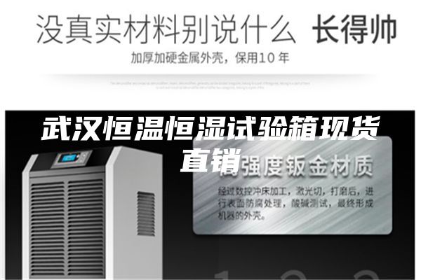 武汉恒温恒湿试验箱现货直销