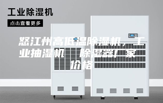 怒江州高低温除湿机，工业抽湿机  除湿器厂家 价格