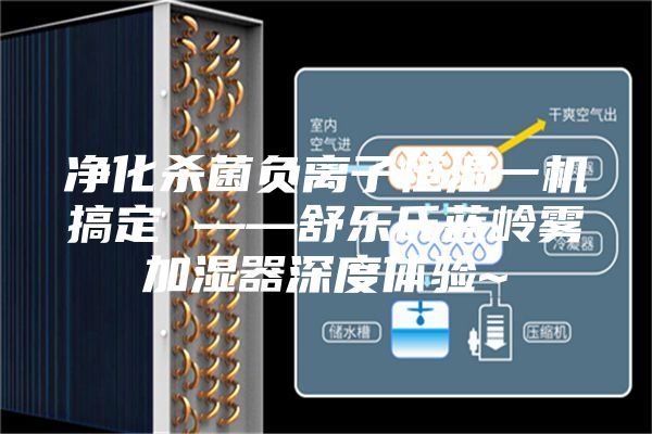净化杀菌负离子恒湿一机搞定 ——舒乐氏蓝岭雾加湿器深度体验~