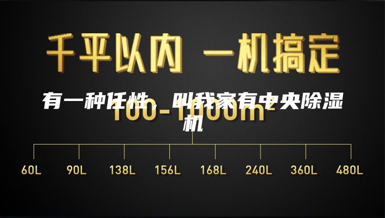 有一种任性，叫我家有中央除湿机