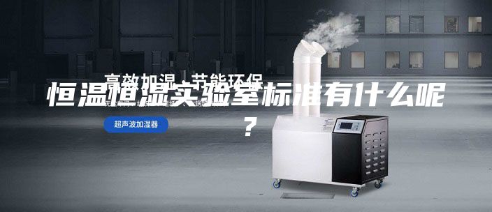 恒温恒湿实验室标准有什么呢？