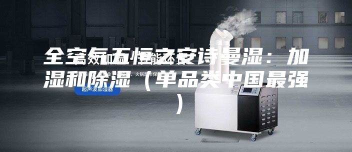 全空气五恒之安诗曼湿：加湿和除湿（单品类中国最强）