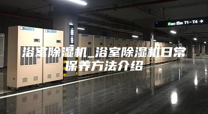 浴室除湿机_浴室除湿机日常保养方法介绍