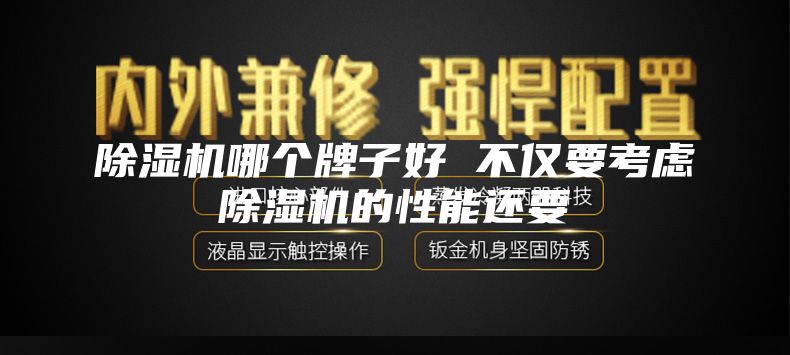 除湿机哪个牌子好 不仅要考虑除湿机的性能还要