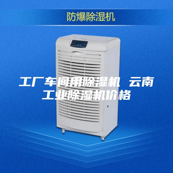 工厂车间用除湿机 云南工业除湿机价格