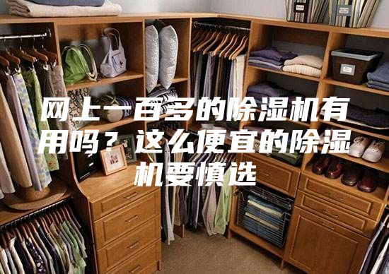 网上一百多的除湿机有用吗？这么便宜的除湿机要慎选
