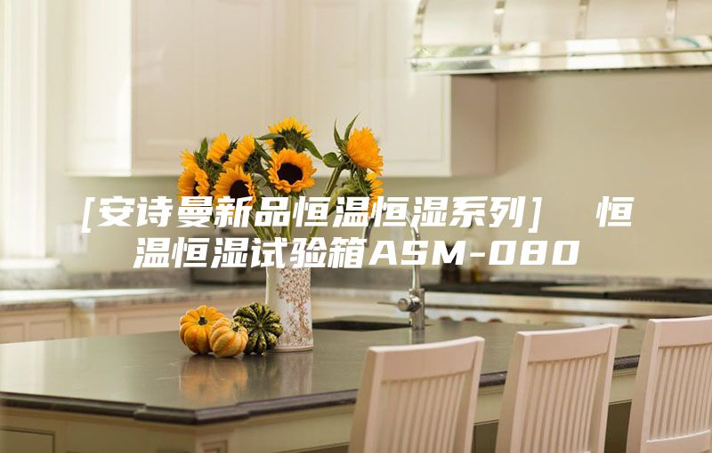 [安诗曼新品恒温恒湿系列]  恒温恒湿试验箱ASM-080