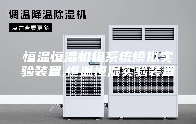 恒温恒湿机组系统模拟实验装置,恒温恒湿实验装置