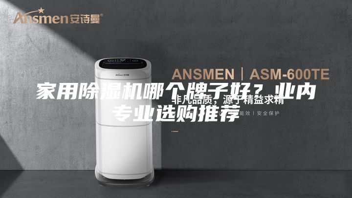 家用除湿机哪个牌子好？业内专业选购推荐