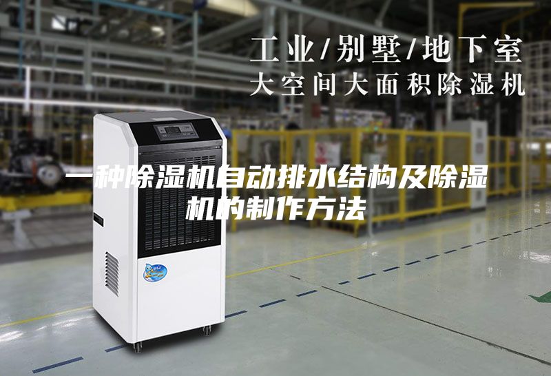一种除湿机自动排水结构及除湿机的制作方法