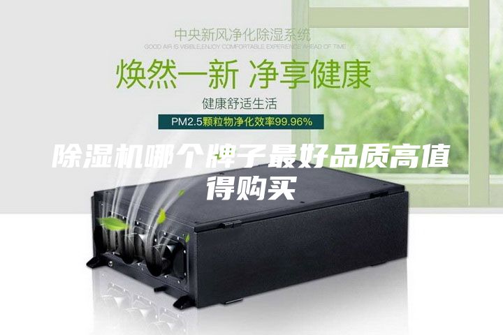 除湿机哪个牌子最好品质高值得购买