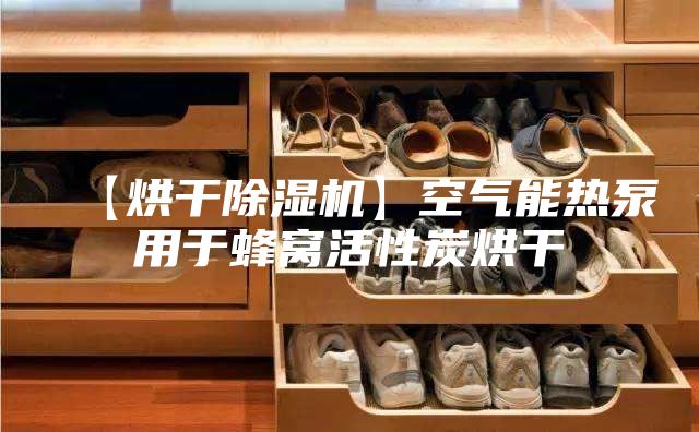 【烘干除湿机】空气能热泵用于蜂窝活性炭烘干