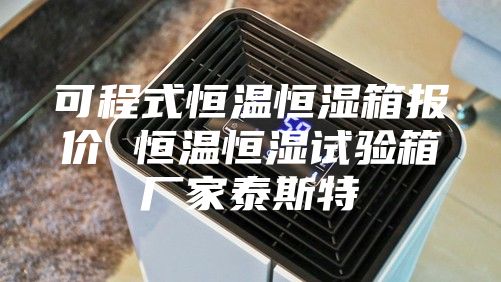 可程式恒温恒湿箱报价 恒温恒湿试验箱厂家泰斯特