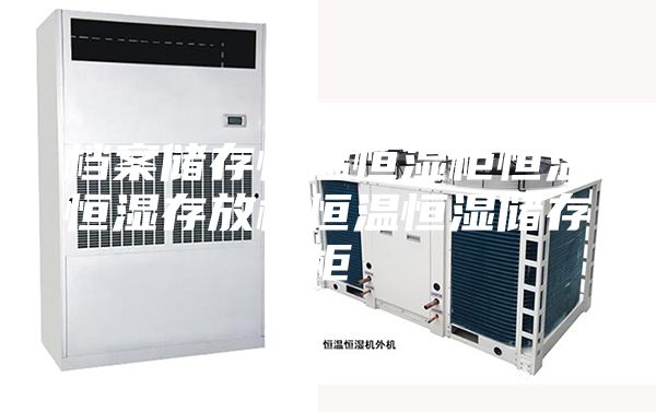 档案储存恒温恒湿柜恒温恒湿存放柜恒温恒湿储存柜