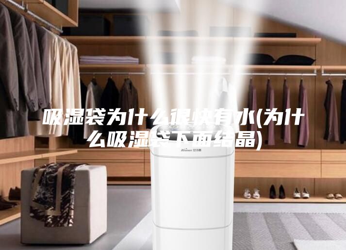吸湿袋为什么很快有水(为什么吸湿袋下面结晶)