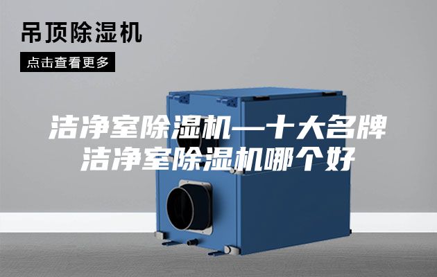 洁净室除湿机—十大名牌洁净室除湿机哪个好