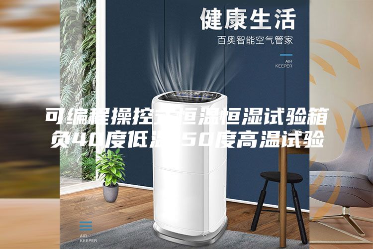 可编程操控式恒温恒湿试验箱负40度低温150度高温试验