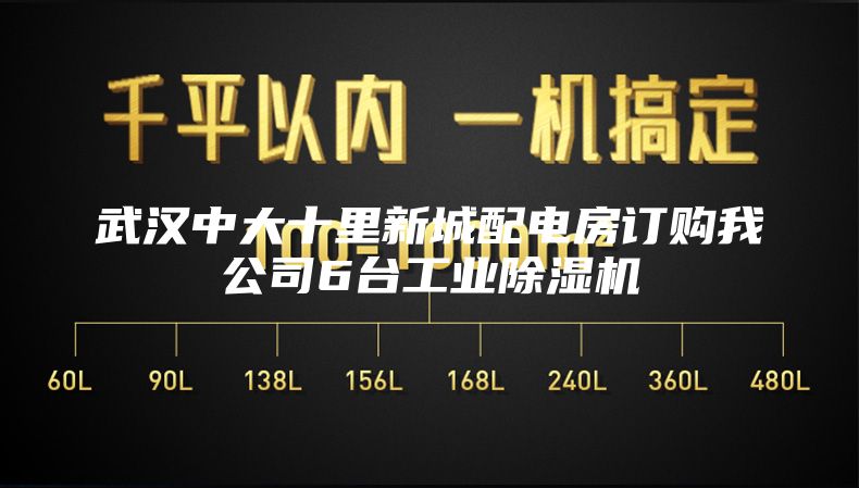武汉中大十里新城配电房订购我公司6台工业除湿机