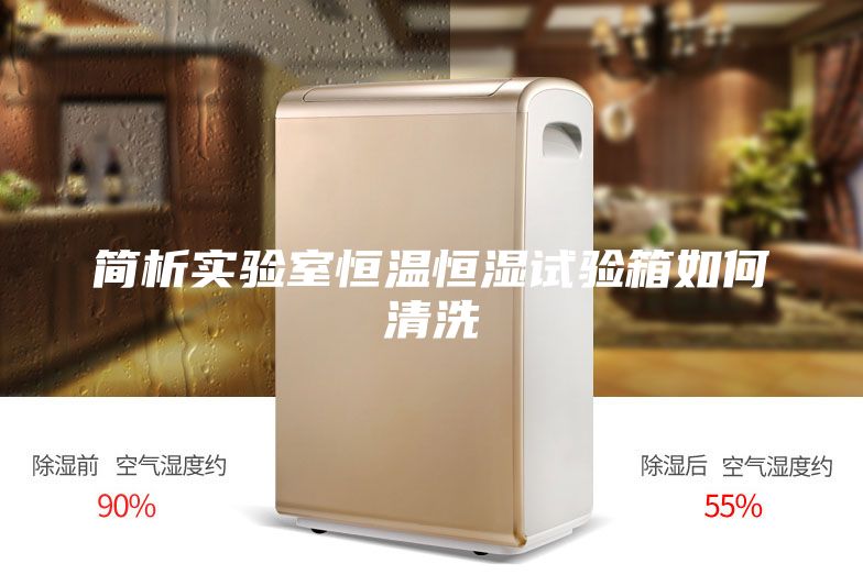 简析实验室恒温恒湿试验箱如何清洗