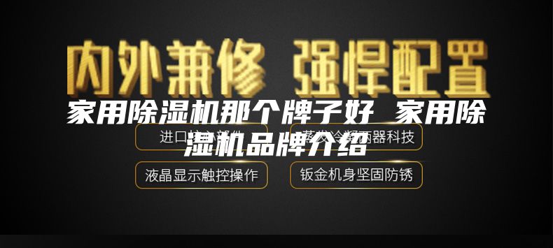 家用除湿机那个牌子好 家用除湿机品牌介绍