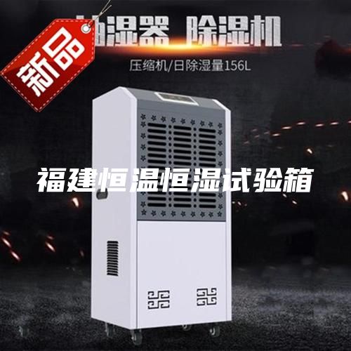 福建恒温恒湿试验箱