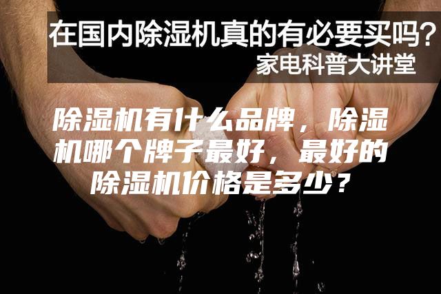 除湿机有什么品牌，除湿机哪个牌子最好，最好的除湿机价格是多少？