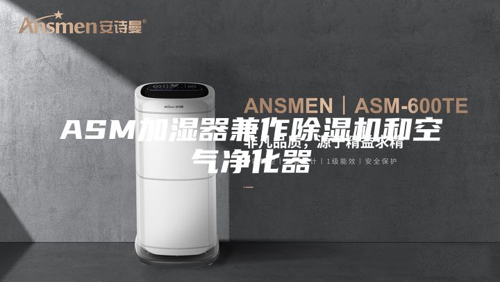 ASM加湿器兼作除湿机和空气净化器