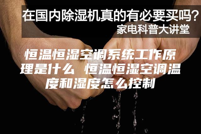 恒温恒湿空调系统工作原理是什么 恒温恒湿空调温度和湿度怎么控制