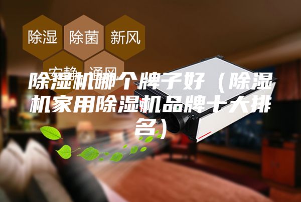 除湿机哪个牌子好（除湿机家用除湿机品牌十大排名）