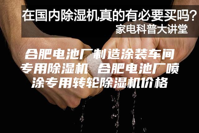 合肥电池厂制造涂装车间专用除湿机 合肥电池厂喷涂专用转轮除湿机价格