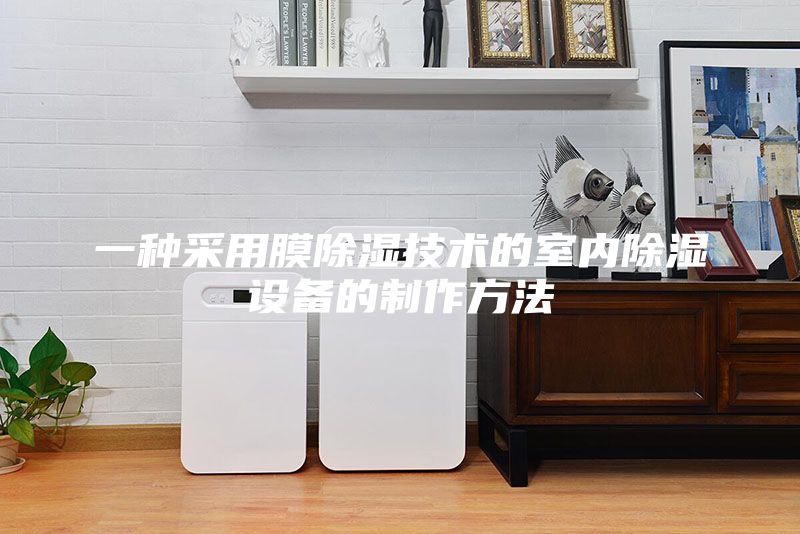 一种采用膜除湿技术的室内除湿设备的制作方法