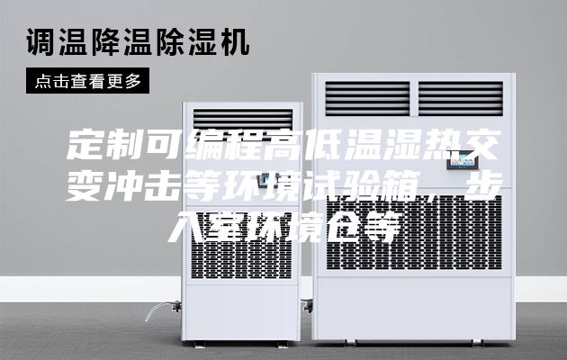 定制可编程高低温湿热交变冲击等环境试验箱,步入室环境仓等