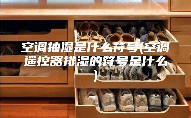 空调抽湿是什么符号(空调遥控器排湿的符号是什么)