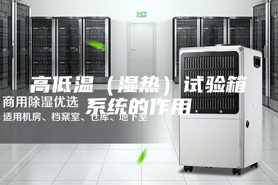 高低温（湿热）试验箱系统的作用