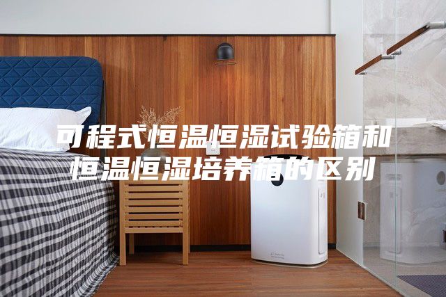 可程式恒温恒湿试验箱和恒温恒湿培养箱的区别