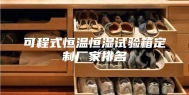 可程式恒温恒湿试验箱定制厂家排名